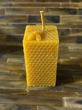 3 oz Square-Shaped Beeswax Candle